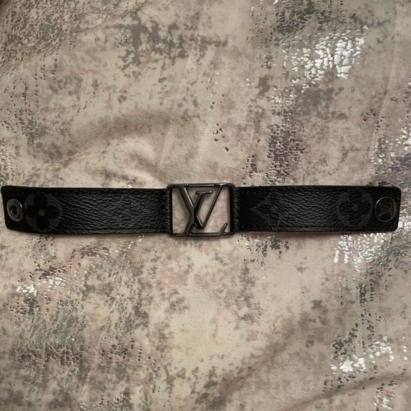 Louis Vuitton men’s LV bracelet /HOCKENHEIM BRACELET - Picture 1 of 6